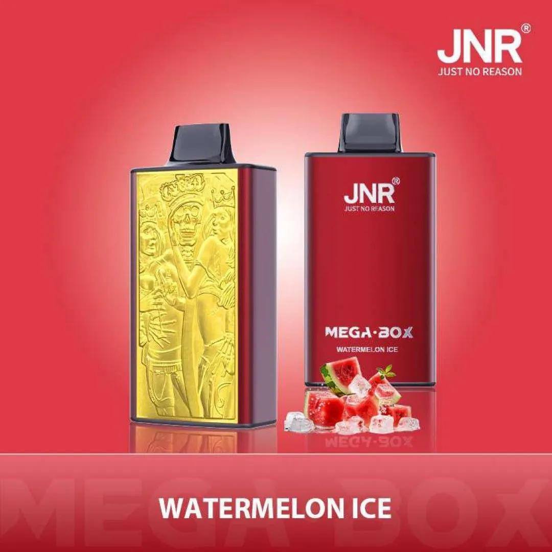 JNR Mega Box 25000 Puffs Edition Rechargeable Disposable Vape in jnr mega box 25000 watermelon ice flavor
