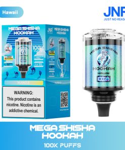 JNR Mega Shisha Hookah 100000 100K Puffs Large Capacity LED Display Disposable Vape random flavor option image