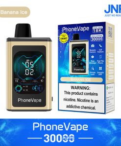 JNR Phone Vape 30000 30K Puffs World’s First Smart Disposable Vape random flavor option image