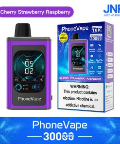 JNR Phone Vape 30000 30K Puffs World’s First Smart Disposable Vape random flavor option image