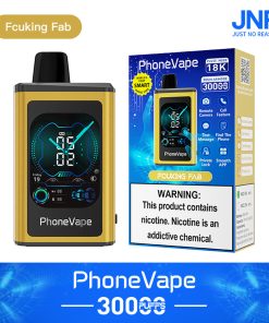 JNR Phone Vape 30000 30K Puffs World’s First Smart Disposable Vape random flavor option image
