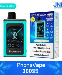 JNR Phone Vape 30000 30K Puffs World’s First Smart Disposable Vape random flavor option image