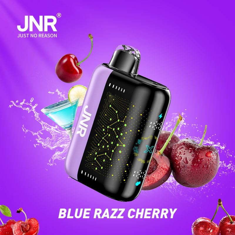 JNR Plus X 26000 26K Puffs Hottest LED Display Disposable Vape in jnr plus x 26000 blue razz cherry flavor