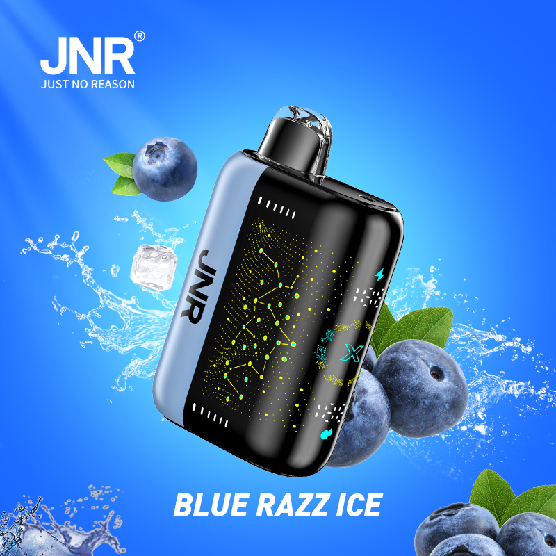 JNR Plus X 26000 26K Puffs Hottest LED Display Disposable Vape in jnr plus x 26000 blue razz ice flavor