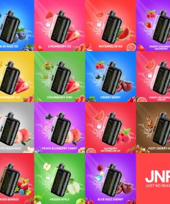 JNR Plus X 26000 26K Puffs Hottest LED Display Disposable Vape in jnr plus x 26000 flavors list flavor