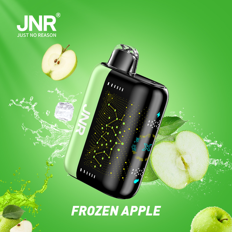 JNR Plus X 26000 26K Puffs Hottest LED Display Disposable Vape in jnr plus x 26000 frozen apple flavor