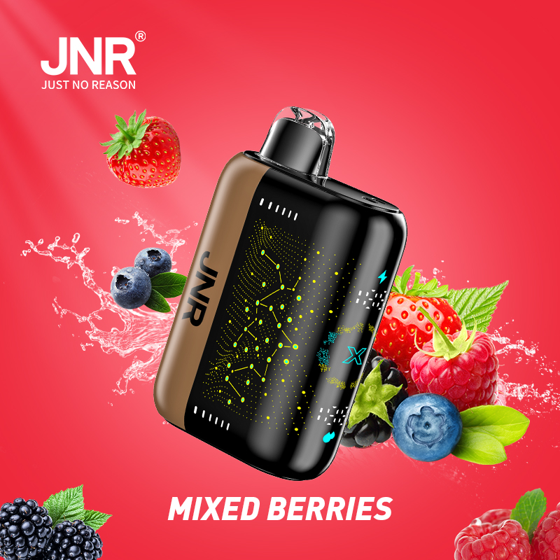 JNR Plus X 26000 26K Puffs Hottest LED Display Disposable Vape in jnr plus x 26000 mixed berries flavor
