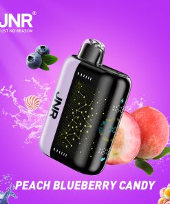 JNR Plus X 26000 26K Puffs Hottest LED Display Disposable Vape in jnr plus x 26000 peach blueberry candy flavor