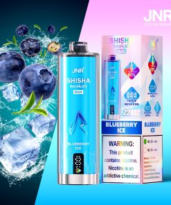 JNR Shisha Max 22000 22K Puffs Hookah Edition Disposable in jnr shisha max 22000 blueberry ice flavor