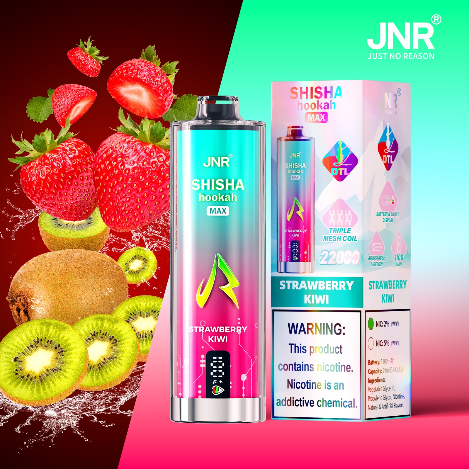 JNR Shisha Max 22000 22K Puffs Hookah Edition Disposable in jnr shisha max 22000 sm06 strawberry kiwi %E8%8D%89%E8%8E%93%E5%A5%87%E5%BC%82 flavor
