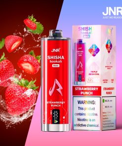 JNR Shisha Max 22000 22K Puffs Hookah Edition Disposable in jnr shisha max 22000 strawberry punch flavor
