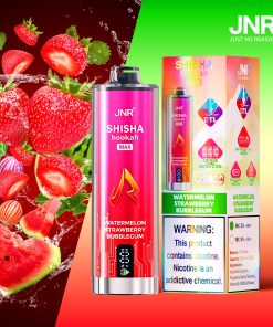 JNR Shisha Max 22000 22K Puffs Hookah Edition Disposable in jnr shisha max 22000 watermelon strawberry bubblegum flavor