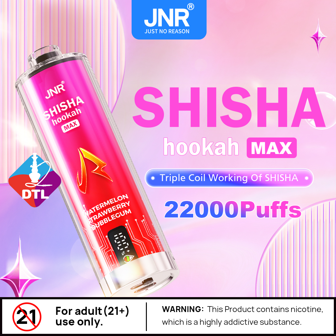 JNR Shisha Max 22000 22K Puffs Hookah Edition Disposable product image
