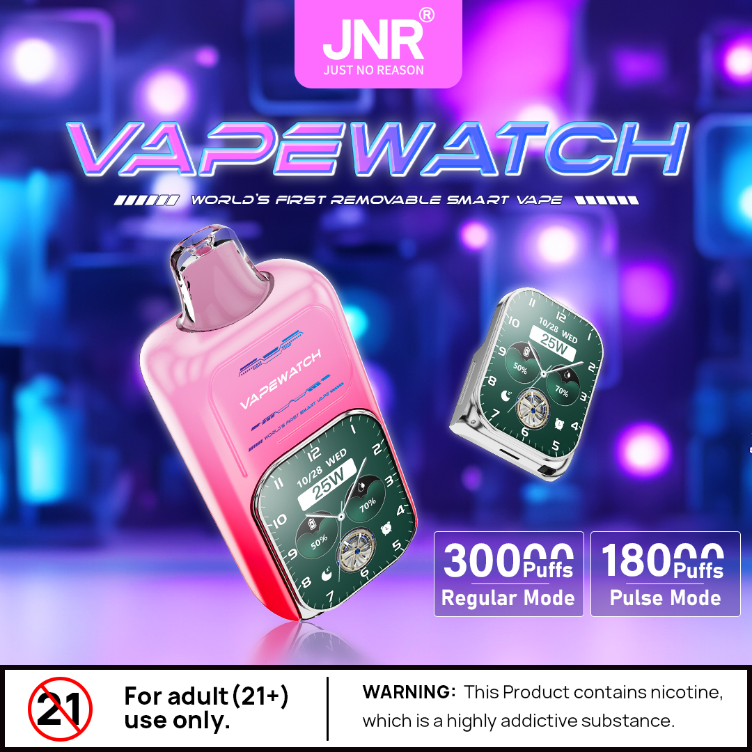 JNR Vape Watch 30000 30K Puffs Smart Disposable Vape product image