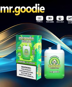 Mr.Goodie 20000 20K Puffs 2% 5% Nicotine Double Warehouser Disposable in Frozen Watermelon flavor
