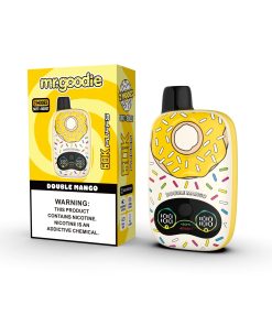 Mr.Goodie Donut 60000 60K Puffs Adjustable Airflow Dual Mesh Disposable Vape in Double Mango flavor