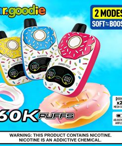Mr.Goodie Donut 60000 60K Puffs Adjustable Airflow Dual Mesh Disposable Vape product image