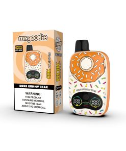 Mr.Goodie Donut 60000 60K Puffs Adjustable Airflow Dual Mesh Disposable Vape in Sour Gummy Bear flavor