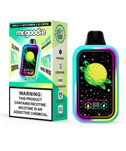 Mr.Goodie 50000 50K Puffs Adjustable Ice level LCD Display Disposable Vape in mr.goodie 50000 50k love 66 flavor
