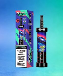 Mr. Goodie Speed Racer 80K 80000 Puffs Disposable Vape Dual Mode Rechargeable LED Display in Blueberry Lemon Mint flavor
