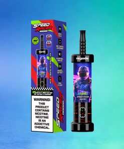 Mr. Goodie Speed Racer 80K 80000 Puffs Disposable Vape Dual Mode Rechargeable LED Display in Honeydew Melon Ice flavor