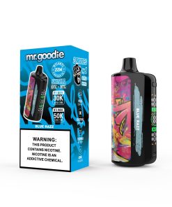 Mr.Goodie Shisha 50000 50K Puffs DTL & MTL LCD Display Disposable Vape in Blue Razz flavor