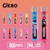 OKSO Crystal Bar 800 Züge 0% 2% 3% 5% Nikotin Einwegprodukt – Produktbild