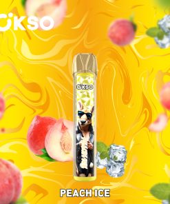 OKSO Crystal Bar 800 Puffs 0% 2% 3% 5% Nicotine Disposable in Mint flavor