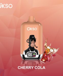 OKSO Digital box 12000 12K Puffs Rechargeable LED Display Disposable Vape in Cherry Cola flavor