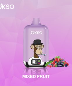 OKSO Digital box 12000 12K Puffs Rechargeable LED Display Disposable Vape in Mixed Fruit flavor
