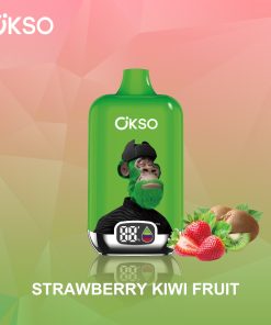 OKSO Digital box 12000 12K Puffs Rechargeable LED Display Disposable Vape in Strawberry Kiwi Fruit flavor