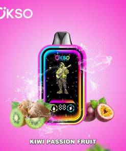 OKSO Magic Mirror 50000 50K Puffs Edition Dual Mesh LCD Display Disposable Vape in Kiwi Passion Fruit flavor