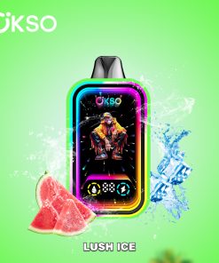 OKSO Magic Mirror 50000 50K Puffs Edition Dual Mesh LCD Display Disposable Vape in Lush Ice flavor