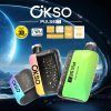 OKSO Pulse X 25000 25K Puffs Pulse/Regular Mode LED Display Disposable Vape product image