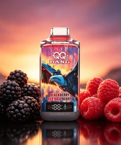 QQ Bang 120K 120000 Disposable Vape|Type-C Rechargeable LED Display in Blackberry Red Raspberry flavor