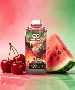 QQ Bang 120K 120000 Disposable Vape|Type-C Rechargeable LED Display in Watermelon Ice flavor