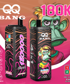 QQ Bang 180000 180K Puffs 4 In 1 Flavors LCD Display Rechargeable Disposable Vape product detail image