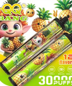 QQ Bang 30000 30K Puffs Disposable Type-C Rechargeable in qq bang 30000 30k pineapple ice flavor