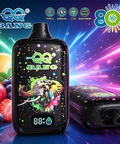 QQ Bang 80K Disposable Vape|Type-C Rechargeable LCD Display product image