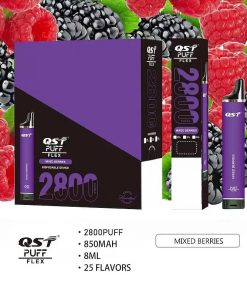 QST 2800 Puffs Disposable random flavor option image