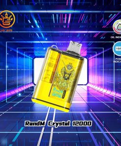 RandM Crystal 12000 Puffs Hot Seller LED Display Disposable Vape in Random Flavors 08cc60f8 flavor