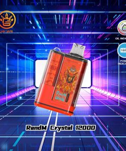 RandM Crystal 12000 Puffs Hot Seller LED Display Disposable Vape in Random Flavors 30ee7a35 flavor