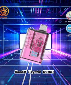 RandM Crystal 12000 Puffs Hot Seller LED Display Disposable Vape in Random Flavors 9565da7d flavor