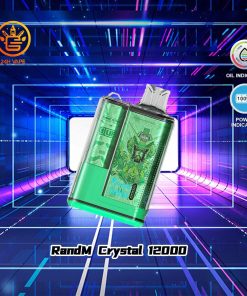 RandM Crystal 12000 Puffs Hot Seller LED Display Disposable Vape in Random Flavors Af0a1ac3 flavor