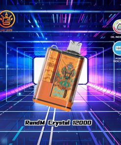 RandM Crystal 12000 Puffs Hot Seller LED Display Disposable Vape in Random Flavors C8902b0c flavor