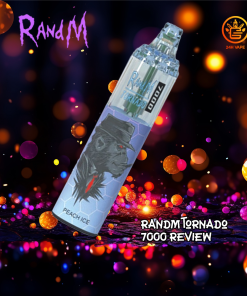 RandM Tornado 7000 7K Puffs Strength 2% 5% Disposable Fumot Vape in Random Flavors flavor