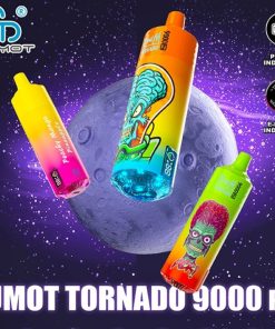 RandM Tornado 9000 9k Puffs Pro LED Display Disposable Vape Fumot