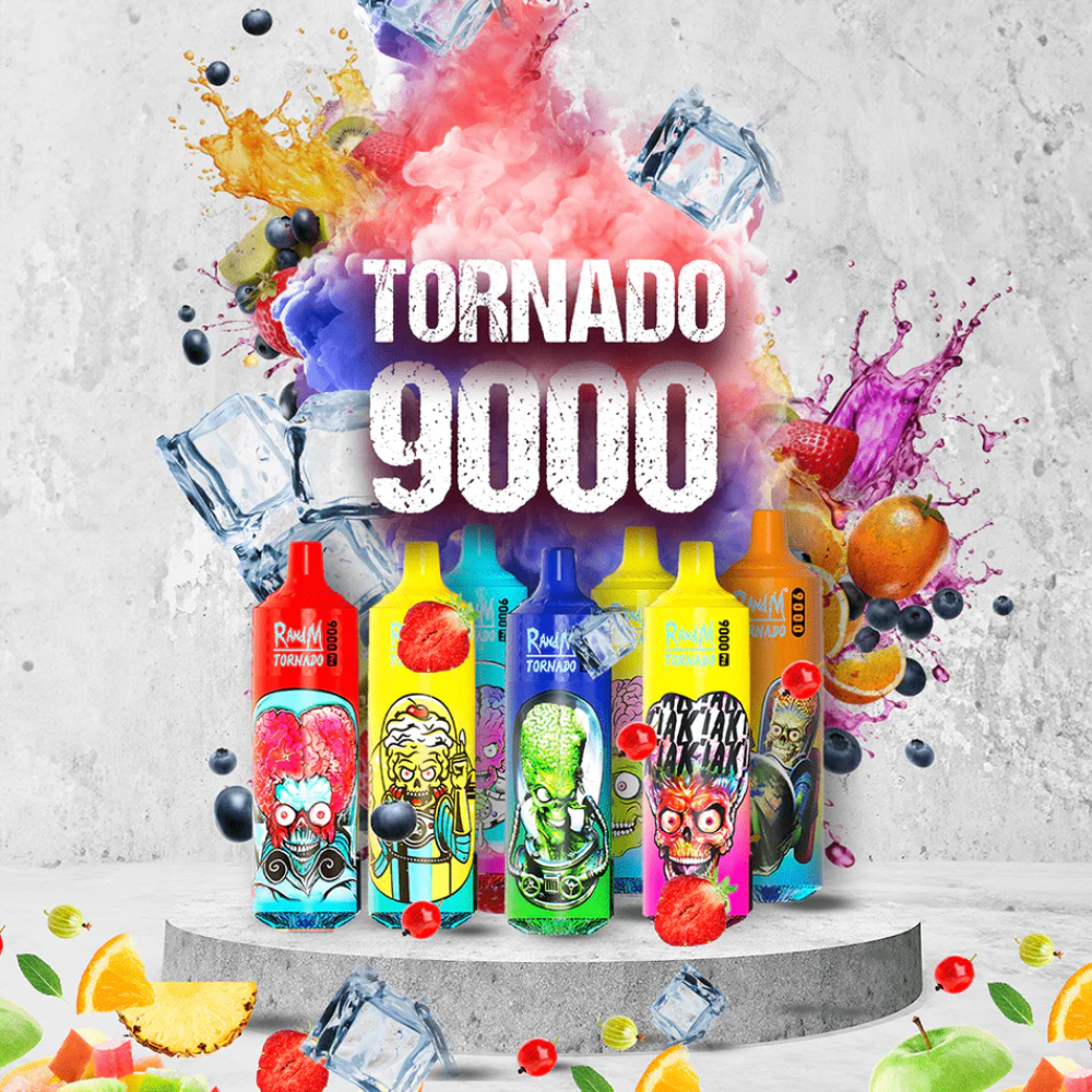 RandM Tornado 9000 Puffs Popular Disposable Vape