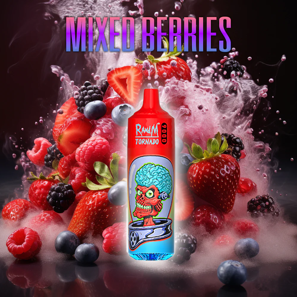 RandM Tornado 9000 Puffs Popular Disposable Vape in Randm Tornado 9000 flavor