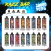 Razz Bar 30000 (30 000 bouffées) – Vape jetable | Vape rechargeable longue durée avec débit d'air réglable – Image du produit